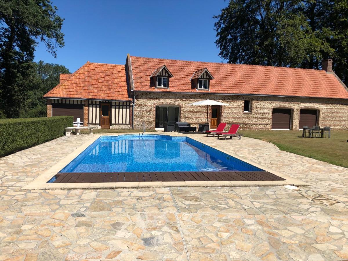 Clos Celeste - Campagne D Etretat Avec Piscine Et Spa (Adults Only) Ecrainville Экстерьер фото