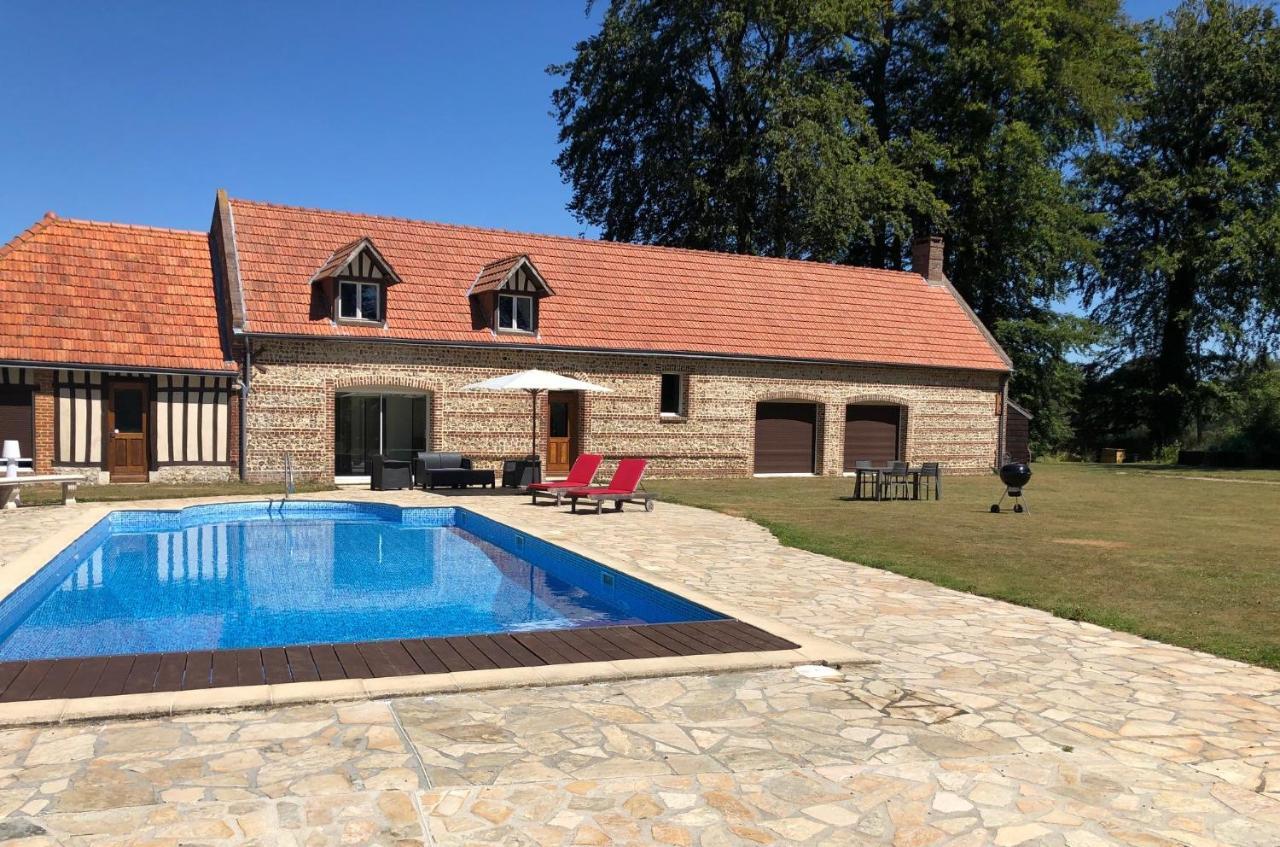 Clos Celeste - Campagne D Etretat Avec Piscine Et Spa (Adults Only) Ecrainville Экстерьер фото