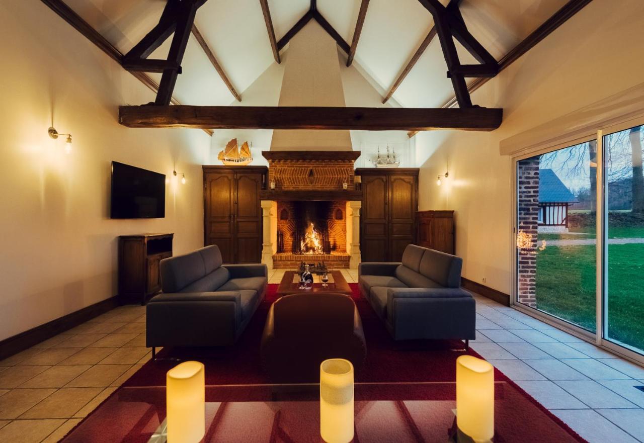 Clos Celeste - Campagne D Etretat Avec Piscine Et Spa (Adults Only) Ecrainville Экстерьер фото