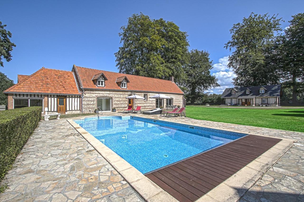Clos Celeste - Campagne D Etretat Avec Piscine Et Spa (Adults Only) Ecrainville Экстерьер фото