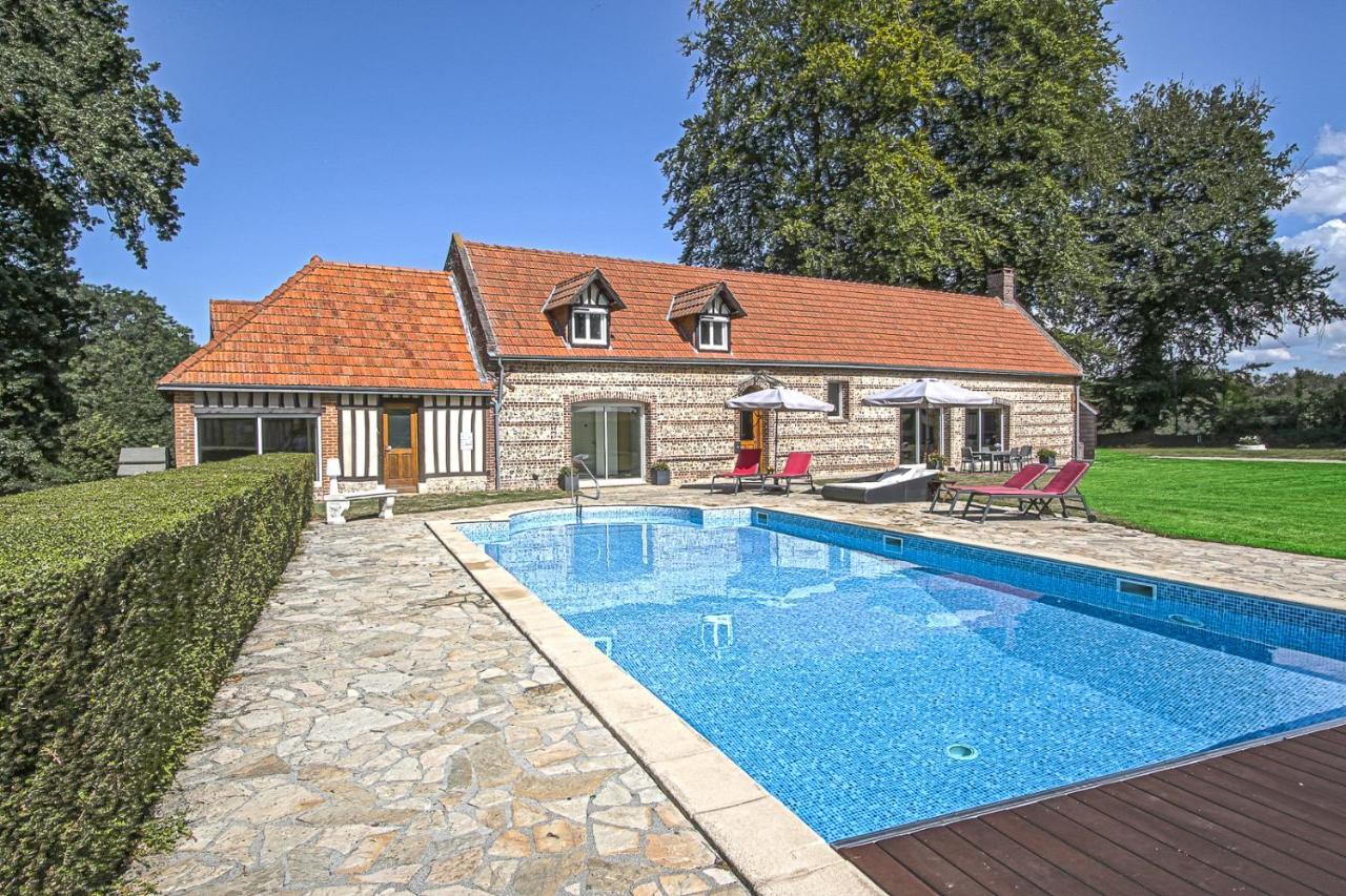 Clos Celeste - Campagne D Etretat Avec Piscine Et Spa (Adults Only) Ecrainville Экстерьер фото