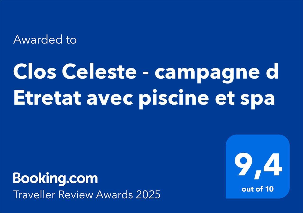 Clos Celeste - Campagne D Etretat Avec Piscine Et Spa (Adults Only) Ecrainville Экстерьер фото
